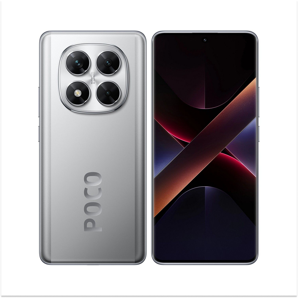 Смартфон POCO X7 5G 12GB/512GB серебристый